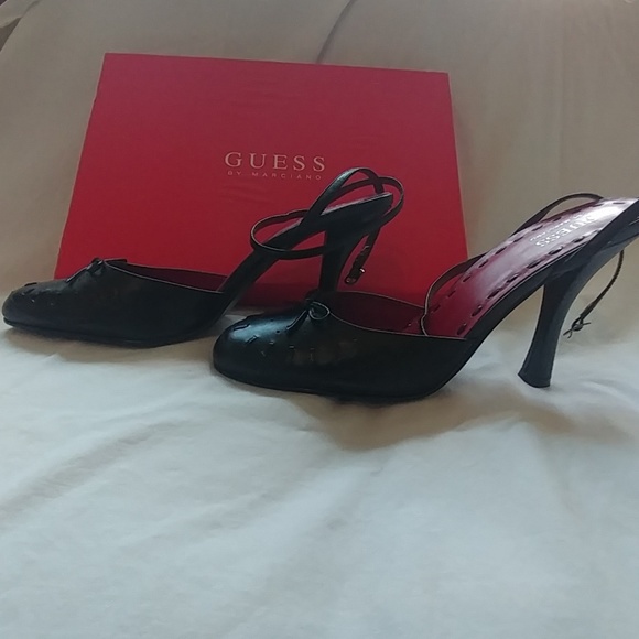 Guess black leather Marni pumps - Picture 2 of 5
